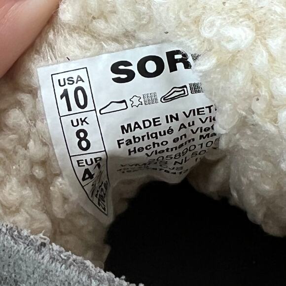 Sorel Explorer Next Drift Waterproof Chukka Boots Lace Up Gray Women's 10 NWB - Picture 8 of 9